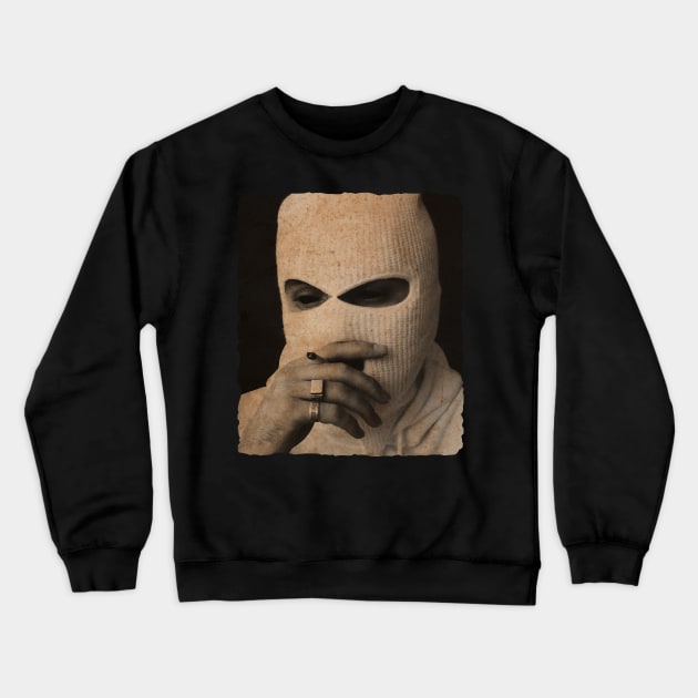 Mysterio Poster Crewneck Sweatshirt by IndianaWild